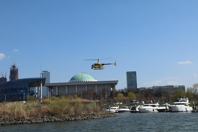 Seoul city helicopter sightseeing tour